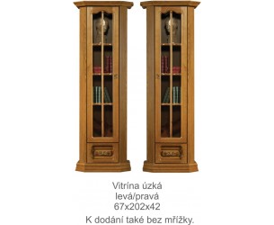 Vitrína z masivu Kinga