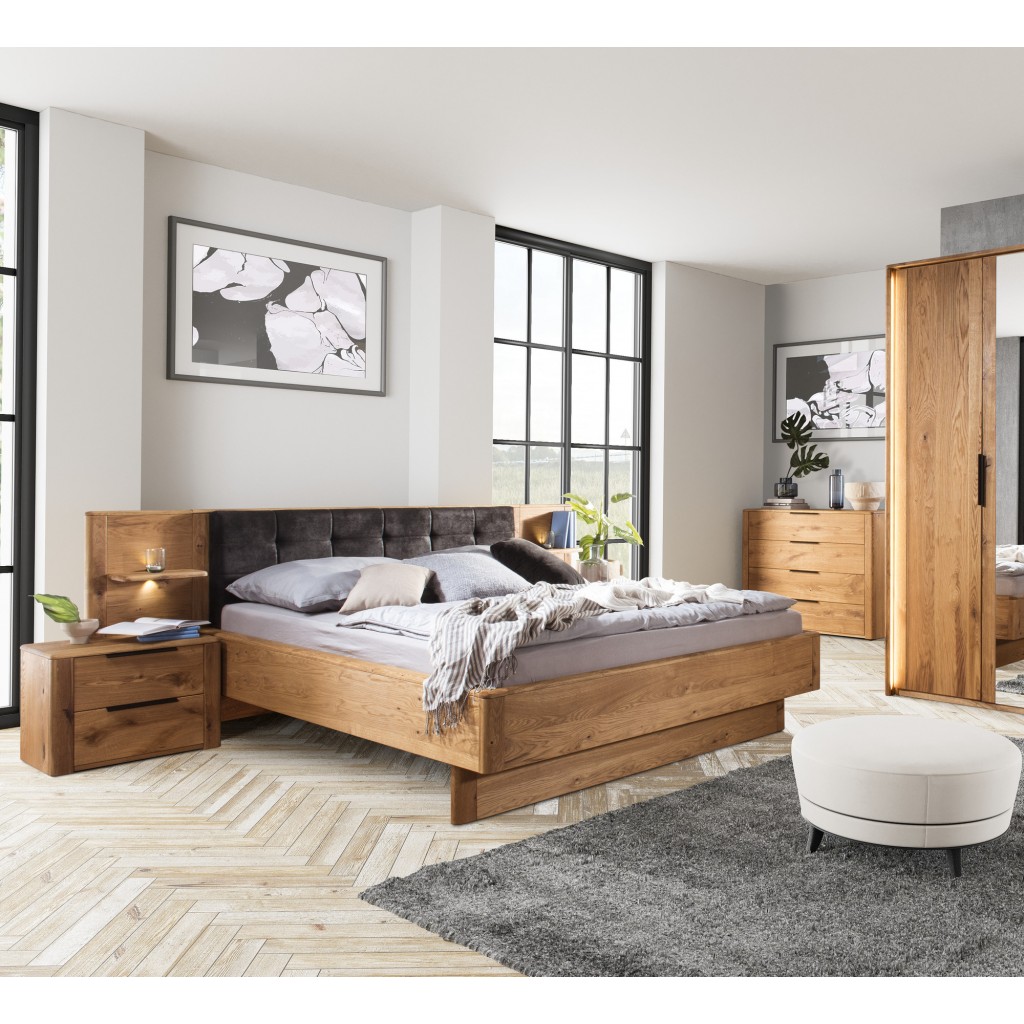 Postel z celomasivu dub Denver 81-180 x 200