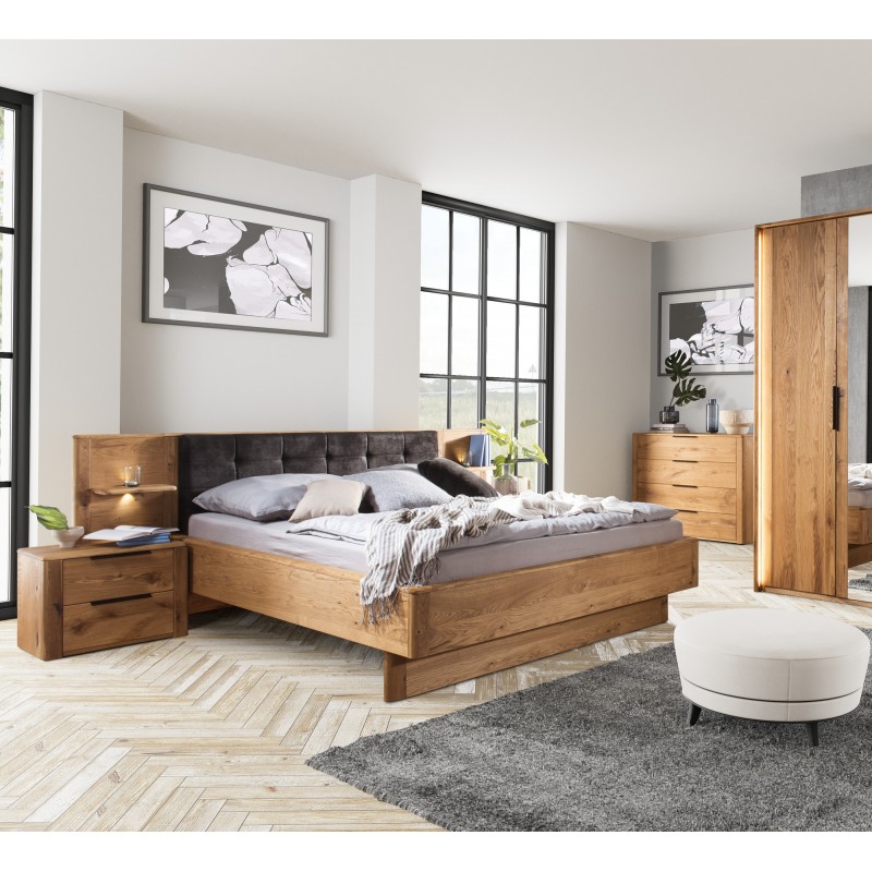Postel z celomasivu dub Denver 61-160 x 200