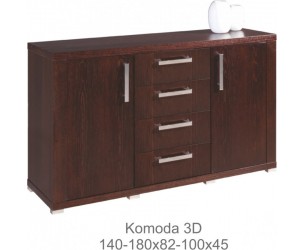 Komoda z masivu Nemi 3D