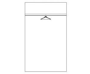 Šatní skříň z masivu Velvet 70