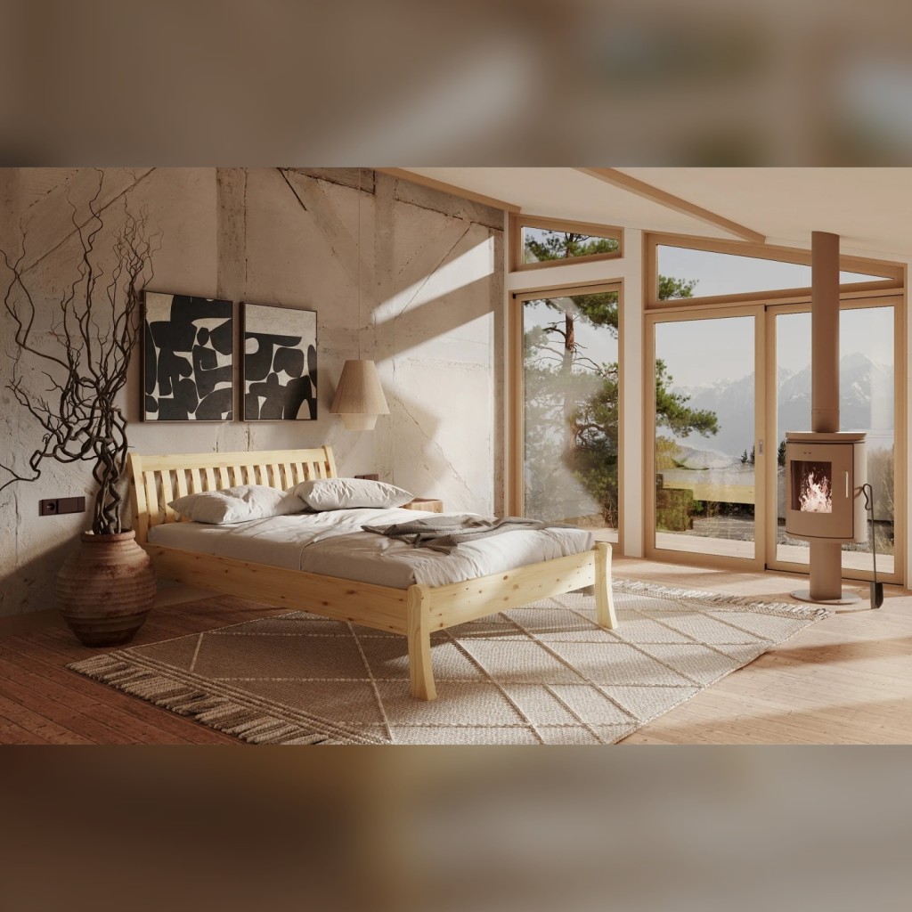 Postel z celomasivu Tonja