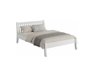 Postel z celomasivu Tonja - bílá