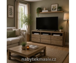 TV stolek z masivu Atlanta 26