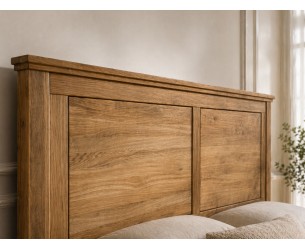 Postel z celomasivu dub Porto16-160 x 200 s úložným prostorem