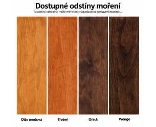 Postel z celomasivu Gabi - dub