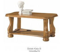 Rustikální konferenční stolek z masivu Kala III